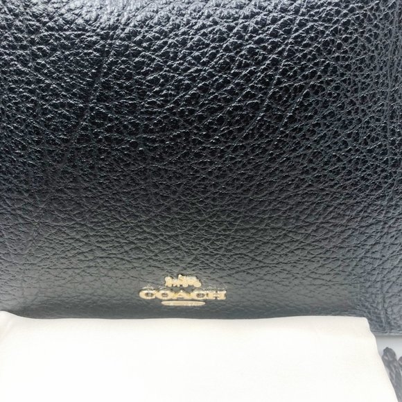 Coach Mixed Leather Shoulder Bag - Picture 4 of 11